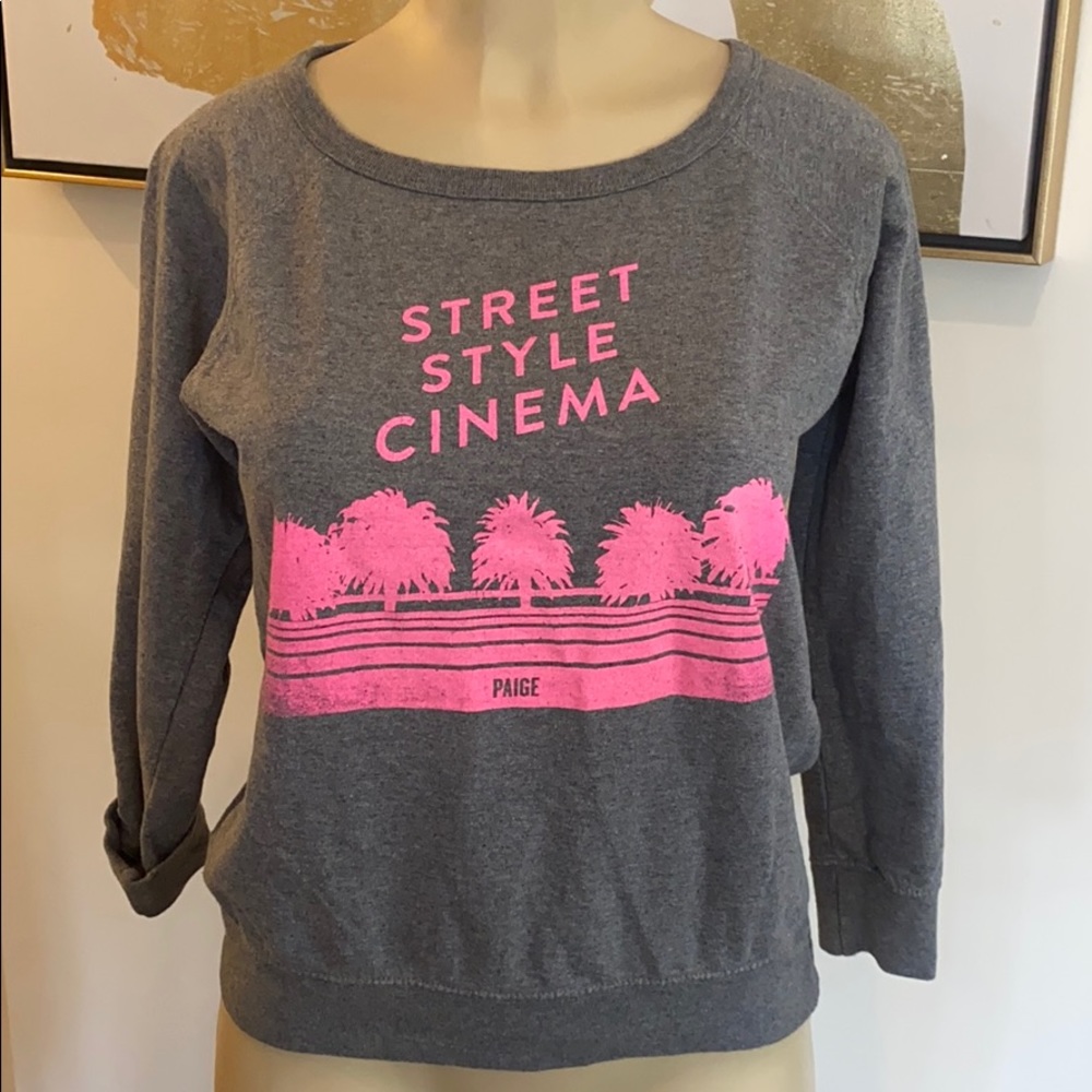Paige Street Style Cinema Sweatshirt